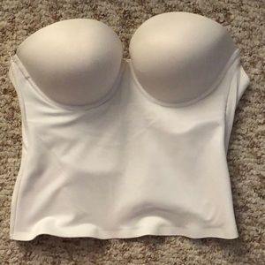 White Bustier - corset, bra